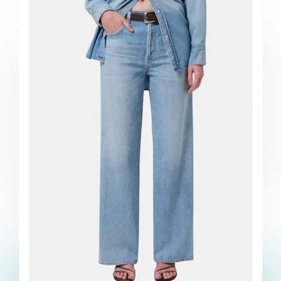 Citizens of Humanity Annina high-rise wide-leg jeans - Picture 4 of 16